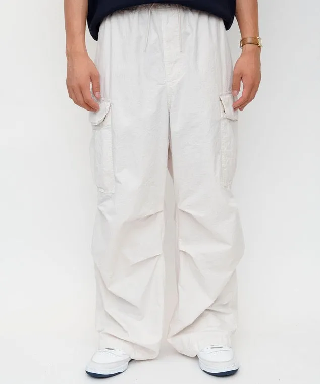 GARMENT DYE FIELD EASY PANTS "IVORY"