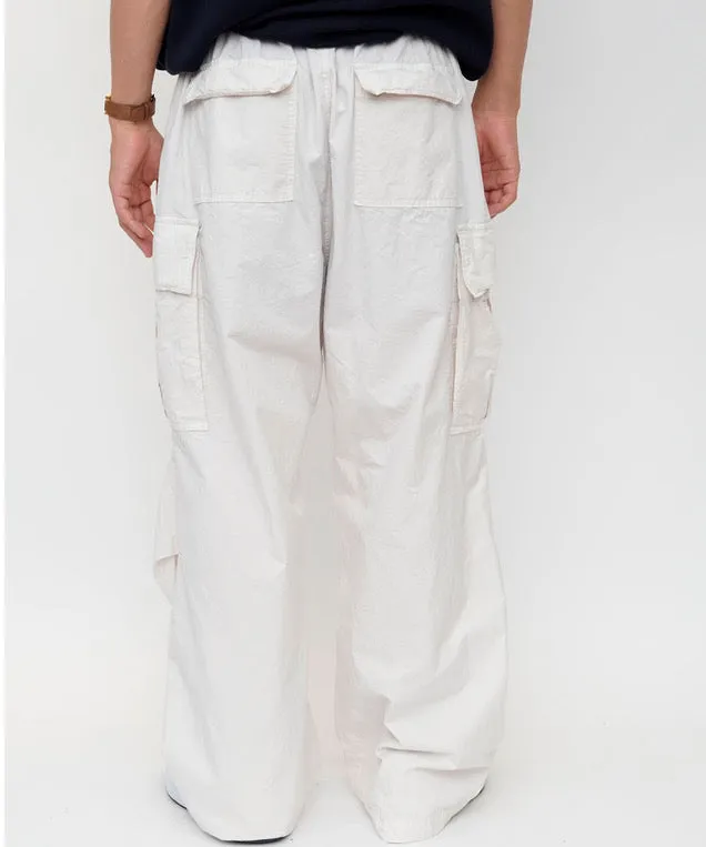 GARMENT DYE FIELD EASY PANTS "IVORY"