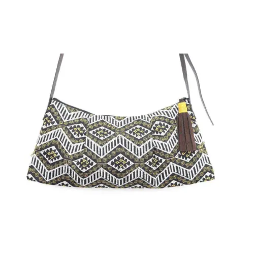 Geometric Crossbody Embroidered Bag - Thailand