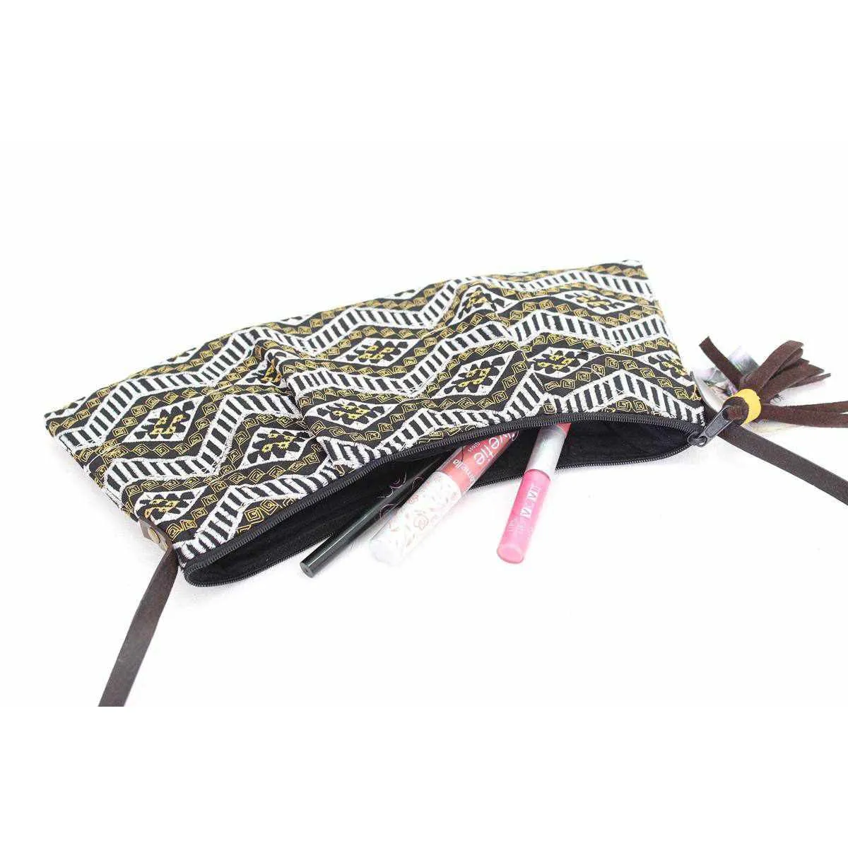 Geometric Crossbody Embroidered Bag - Thailand