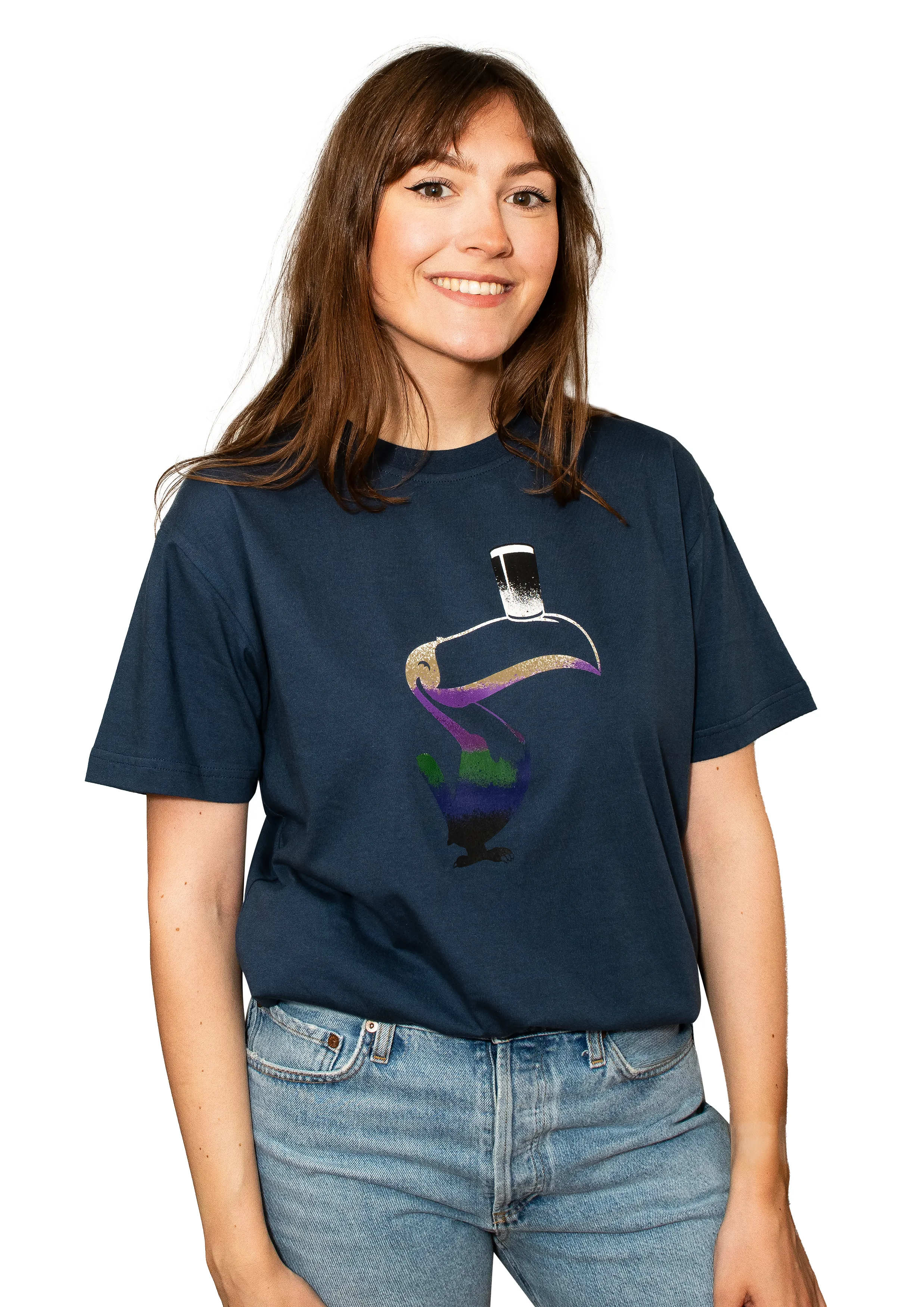 Guinness Liquid Toucan T-Shirt - Blue