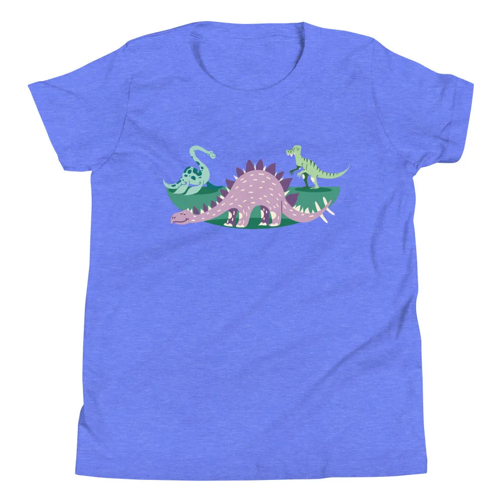 Happy Dinos - Girls Dinosaur Shirt