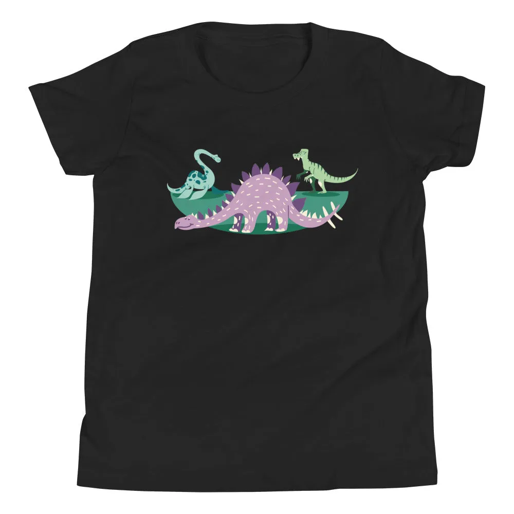 Happy Dinos - Girls Dinosaur Shirt