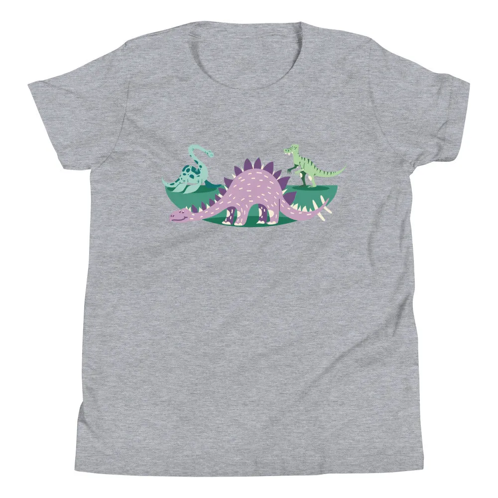 Happy Dinos - Girls Dinosaur Shirt