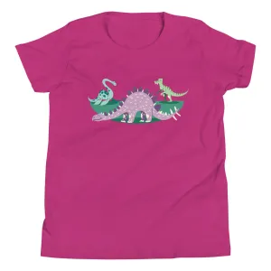 Happy Dinos - Girls Dinosaur Shirt