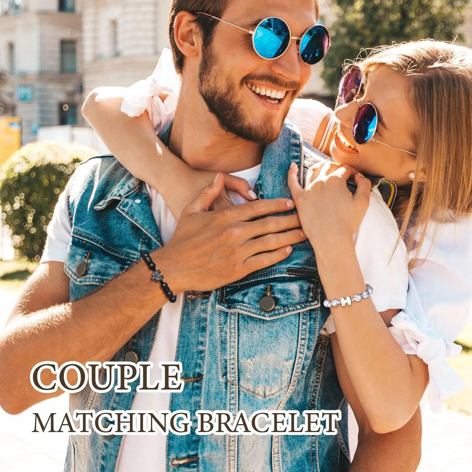 Infinity Heart Cuban Link Chain Bracelet For Men Women Couples Stainless Steel Silver Adjustable Matching Relationship Promise Couples Bracelet For Him And Her Set