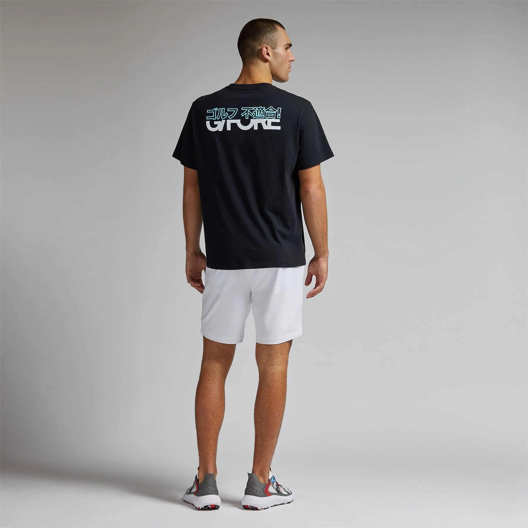 J/FORE Cotton Tee Onyx - AW24