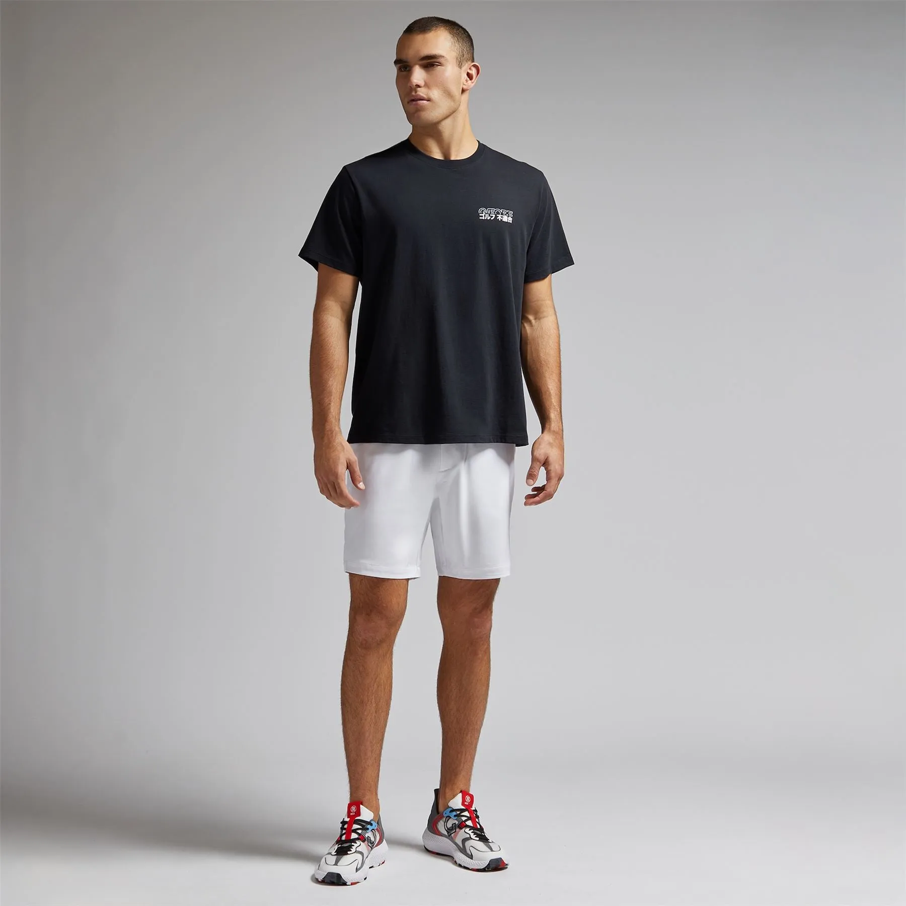 J/FORE Cotton Tee Onyx - AW24