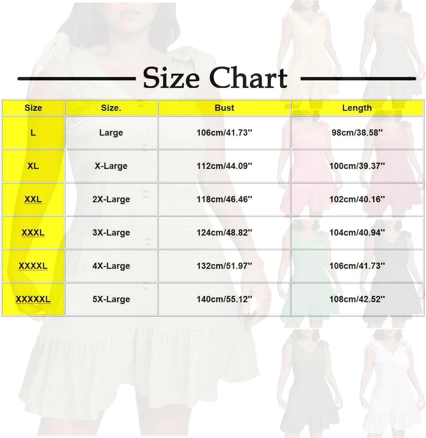 JOAU Women Plus Size Summer V Neck Sleeveless Tie Strap Button Ruffle Hem Boho Sundress Casual Flowy A-Line Mini Tank Dress