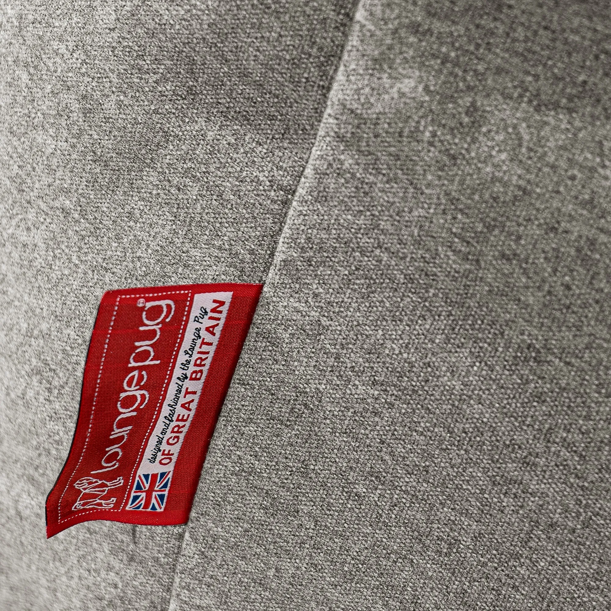 Josephine Bean Bag Armchair - Interalli Wool Silver
