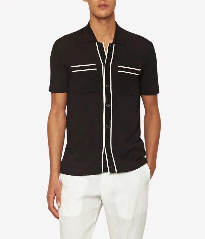 Keeling Shirt in Black and White