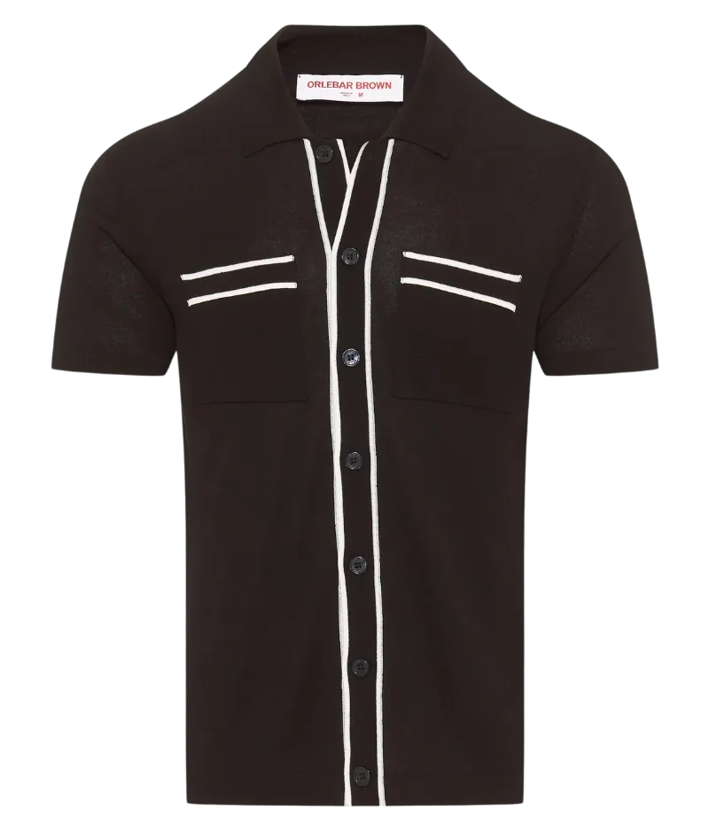 Keeling Shirt in Black and White