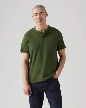 Levi's® S/S Housemark Henley - Kombu Green