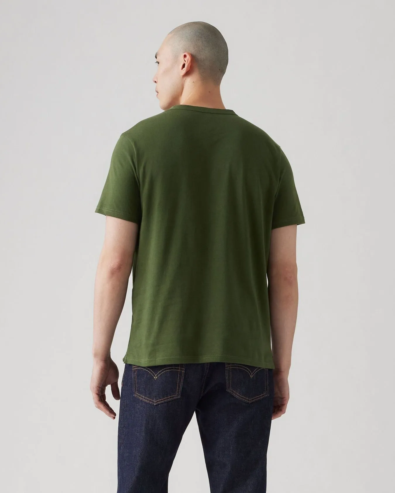 Levi's® S/S Housemark Henley - Kombu Green