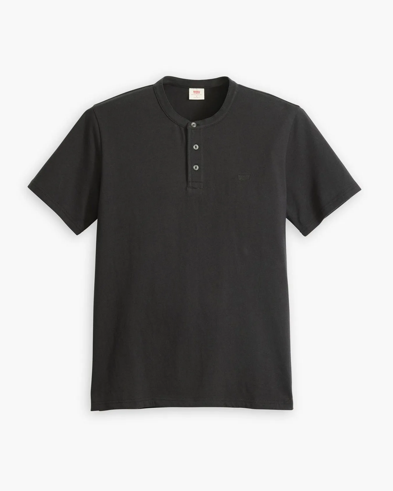 Levi's® S/S Housemark Henley - Mineral Black