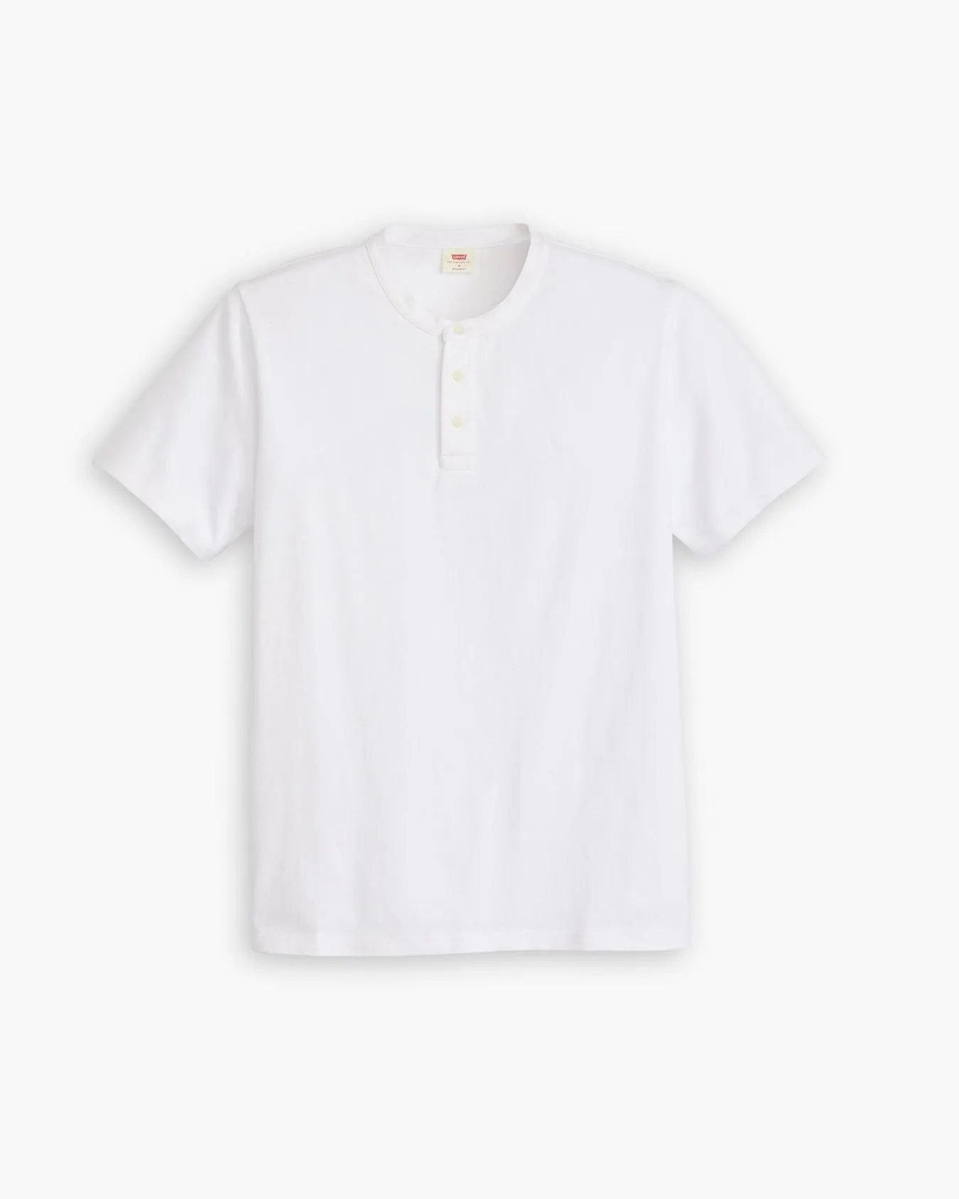 Levi's® S/S Housemark Henley - White