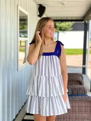 Look This Way Striped Dress
