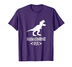 Mamasaurus Dinosaur T Shirt Rex Mother Day For Mom Gift Mama