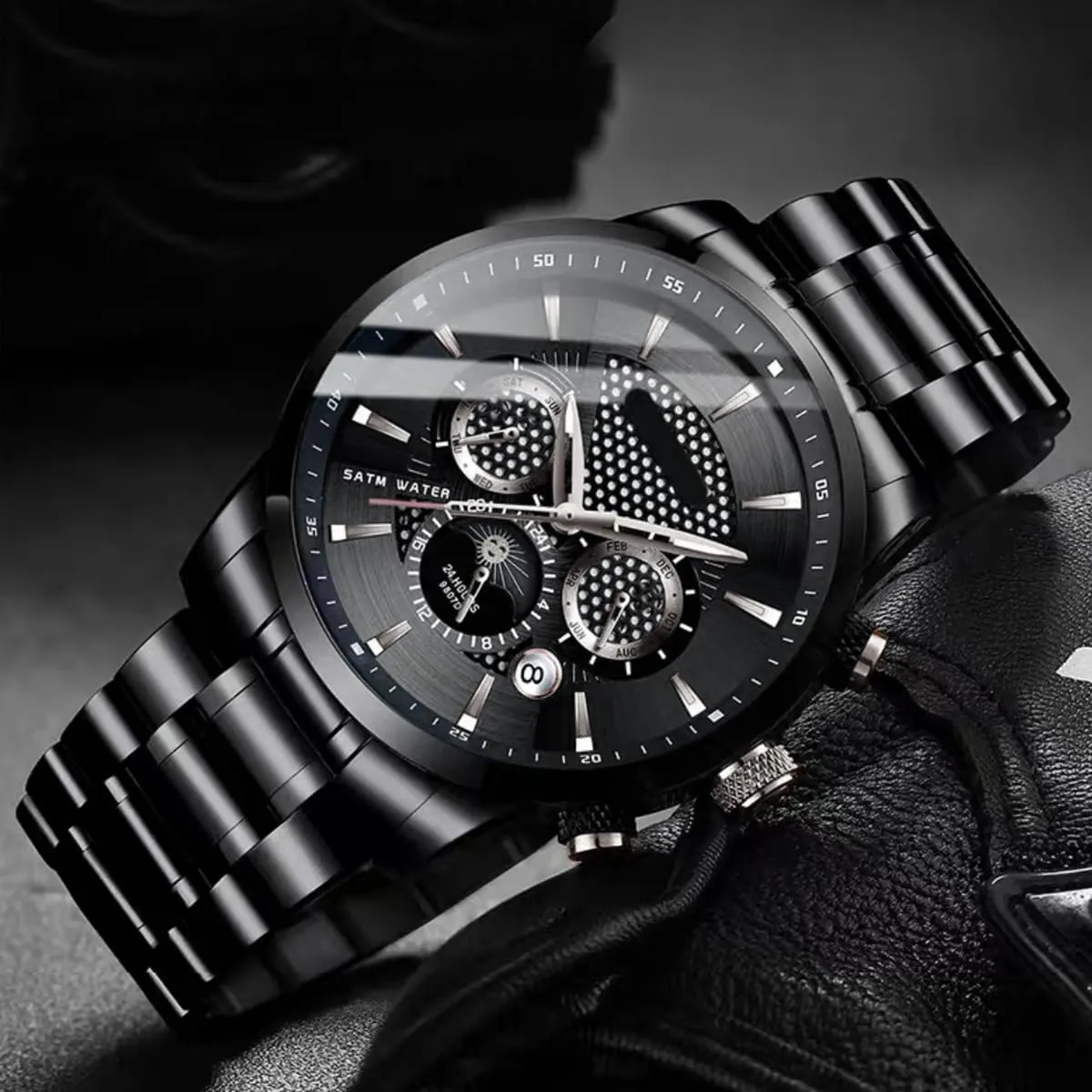 Metal Watch Band Stainless Steel 16mm 18mm 19mm 20mm 21mm 22mm 24mm Watch Strap Bracele Replacement Bands