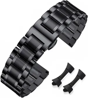 Metal Watch Band Stainless Steel 16mm 18mm 19mm 20mm 21mm 22mm 24mm Watch Strap Bracele Replacement Bands