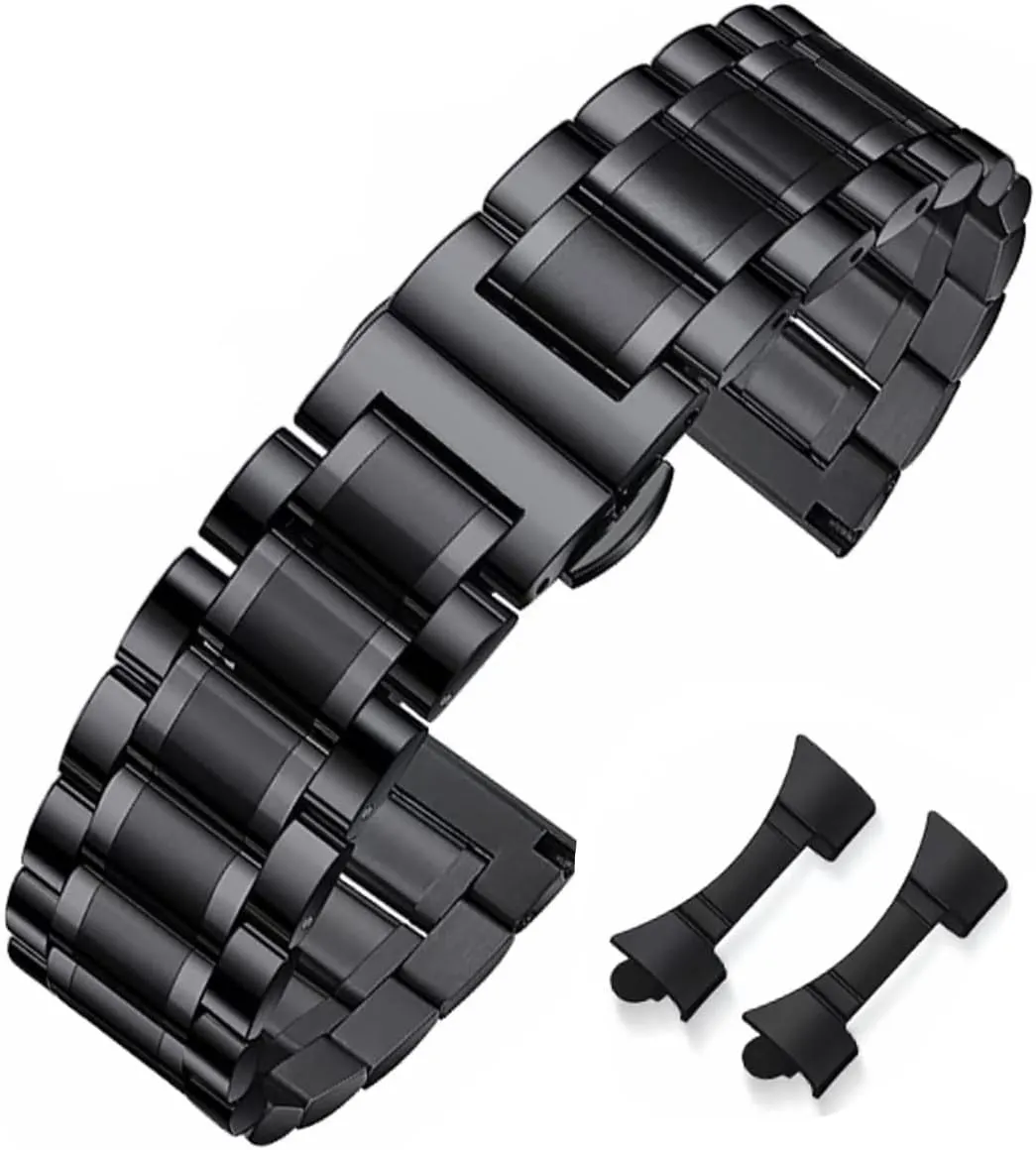Metal Watch Band Stainless Steel 16mm 18mm 19mm 20mm 21mm 22mm 24mm Watch Strap Bracele Replacement Bands