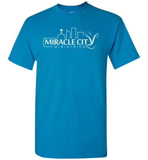Miracle City Logo, Front Print T-Shirt - 12 Colors