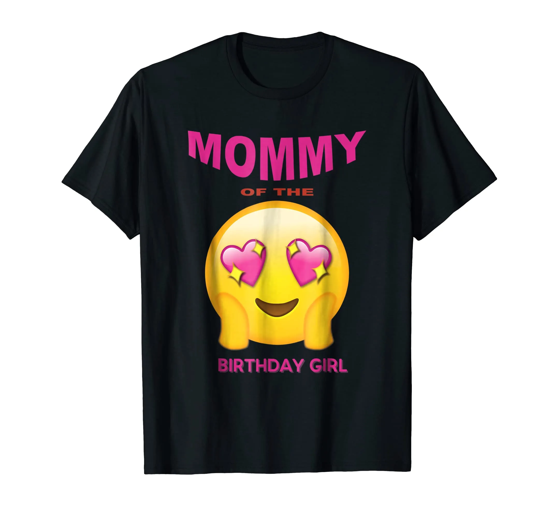Mother of the Birthday Girl Emoji Birthday Girl Shirt