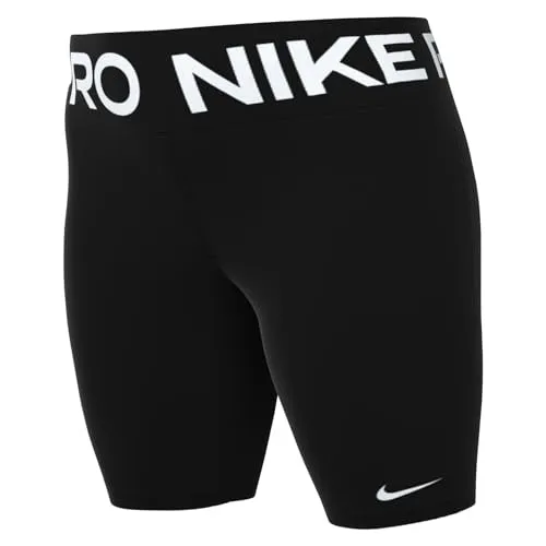 Nike Women's Pro 365 Shorts Black & White Medium