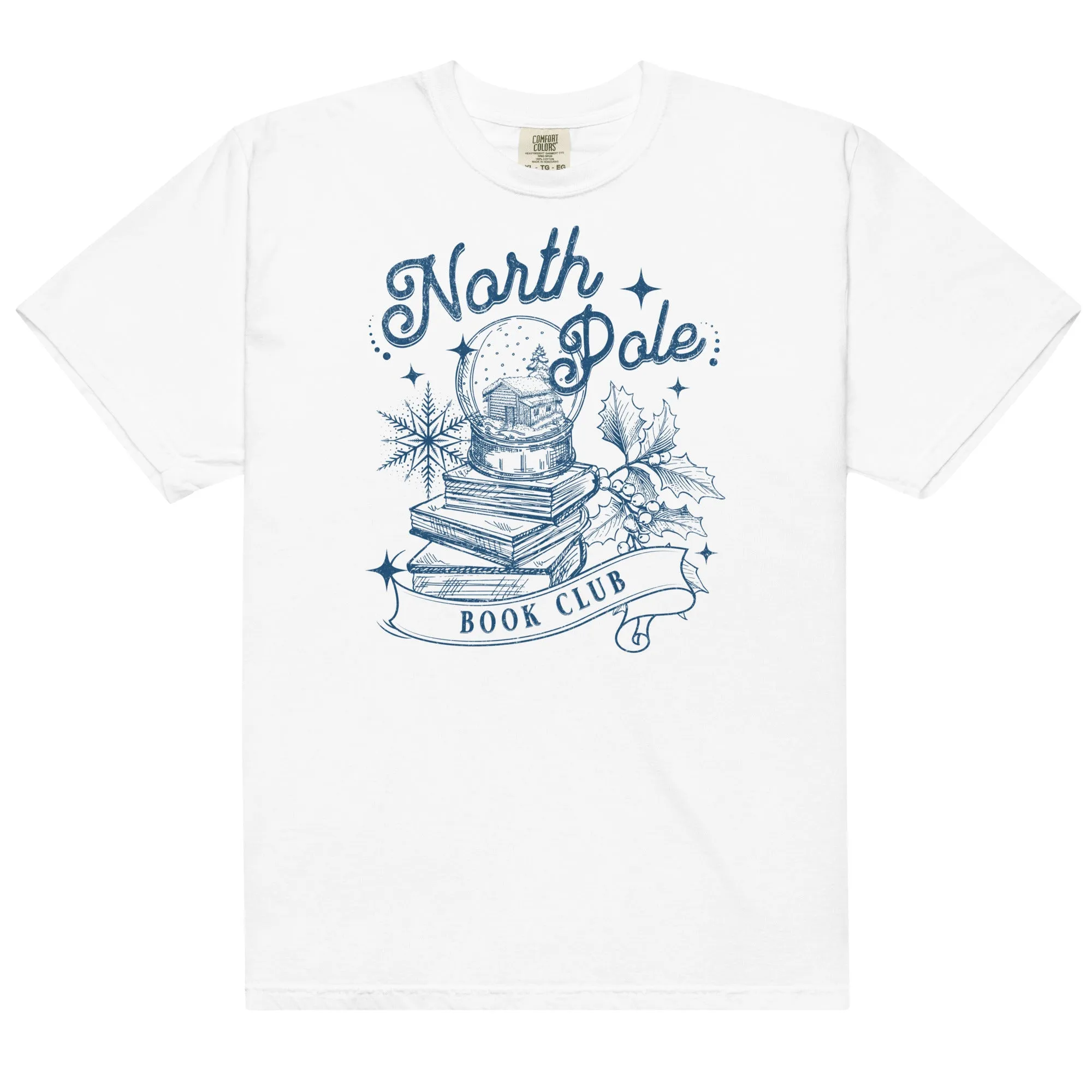 north pole book club t-shirt