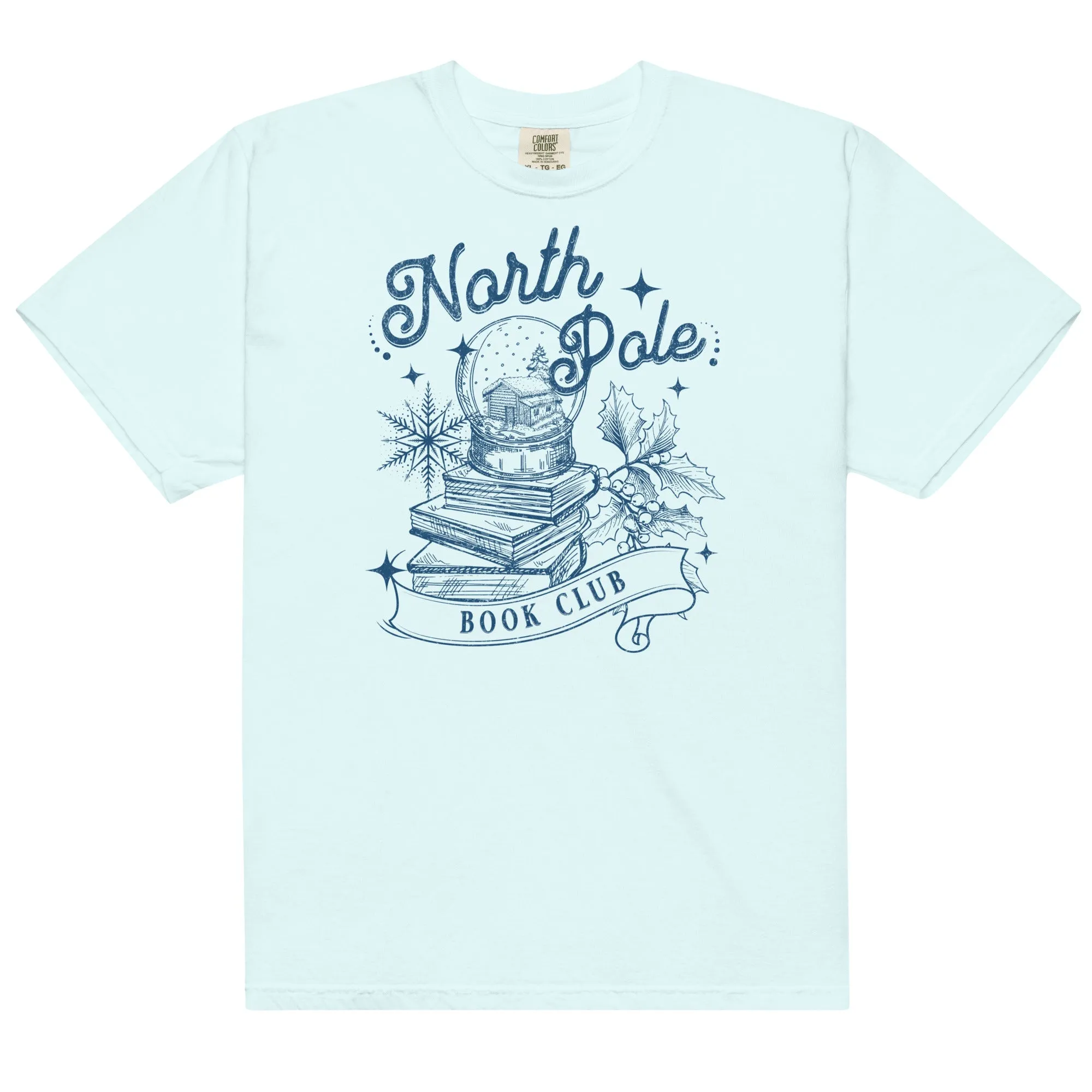 north pole book club t-shirt