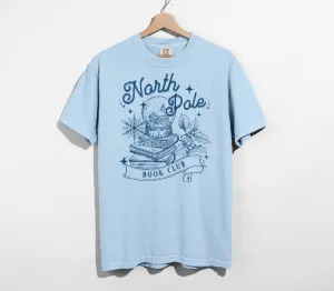 north pole book club t-shirt