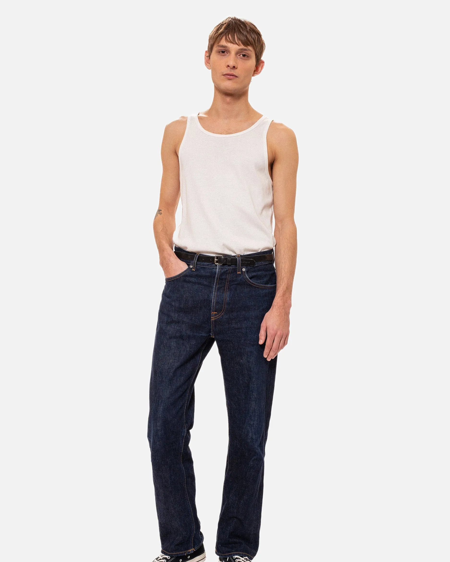 Nudie Jeans Tank Top - Offwhite