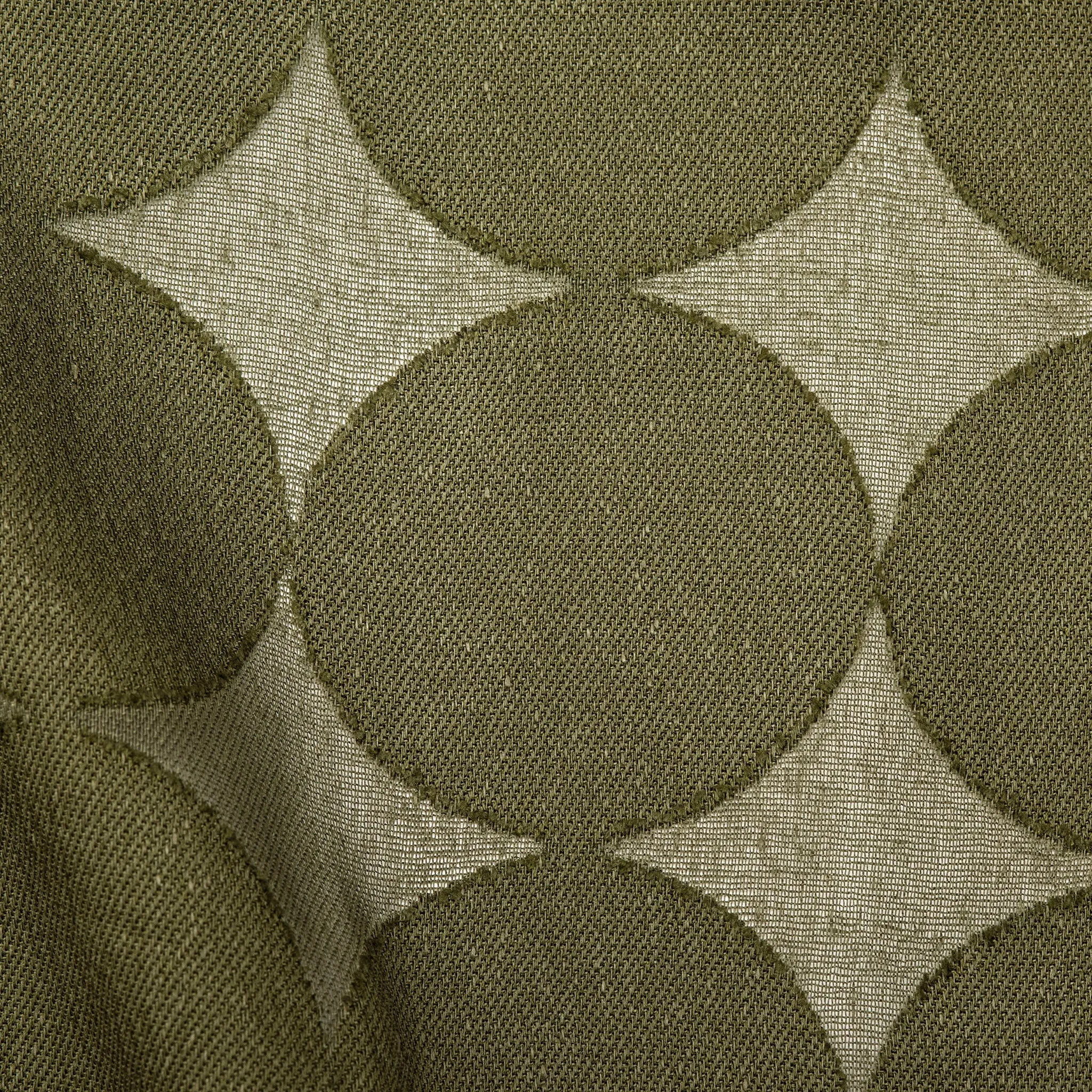 NUNO Tunic Top: "Burnout Balls" (Olive, Small/Medium)