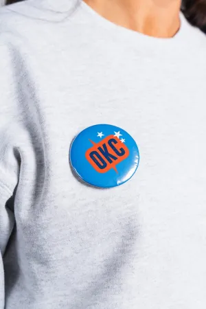 OKC basketball OKC stars 2.25 inch button