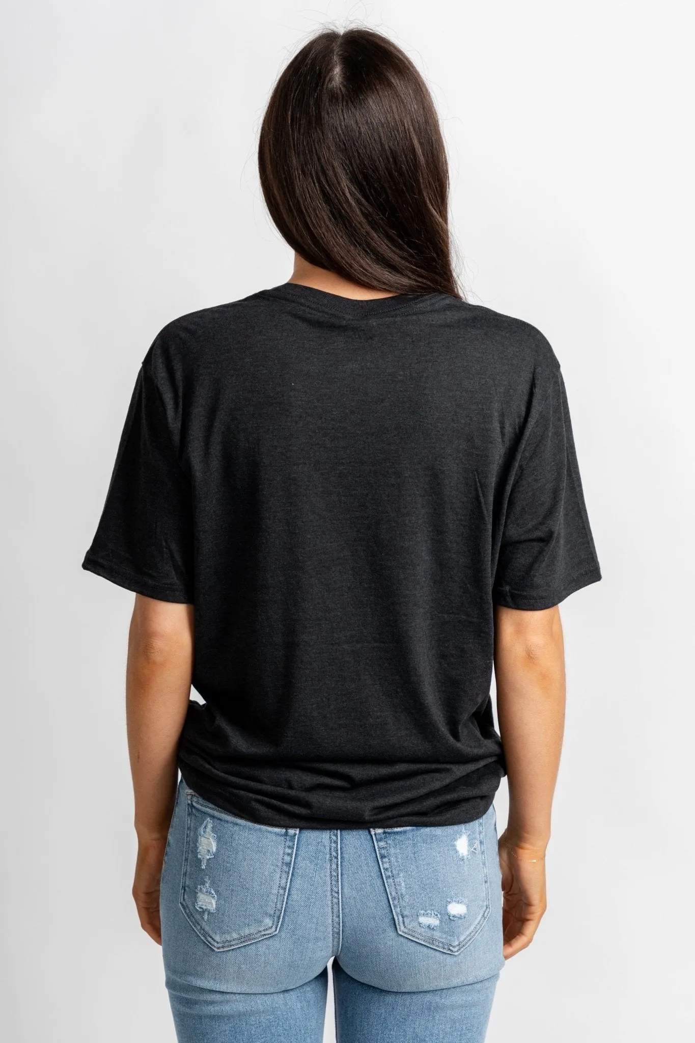 OKC broken glass bison unisex t-shirt black