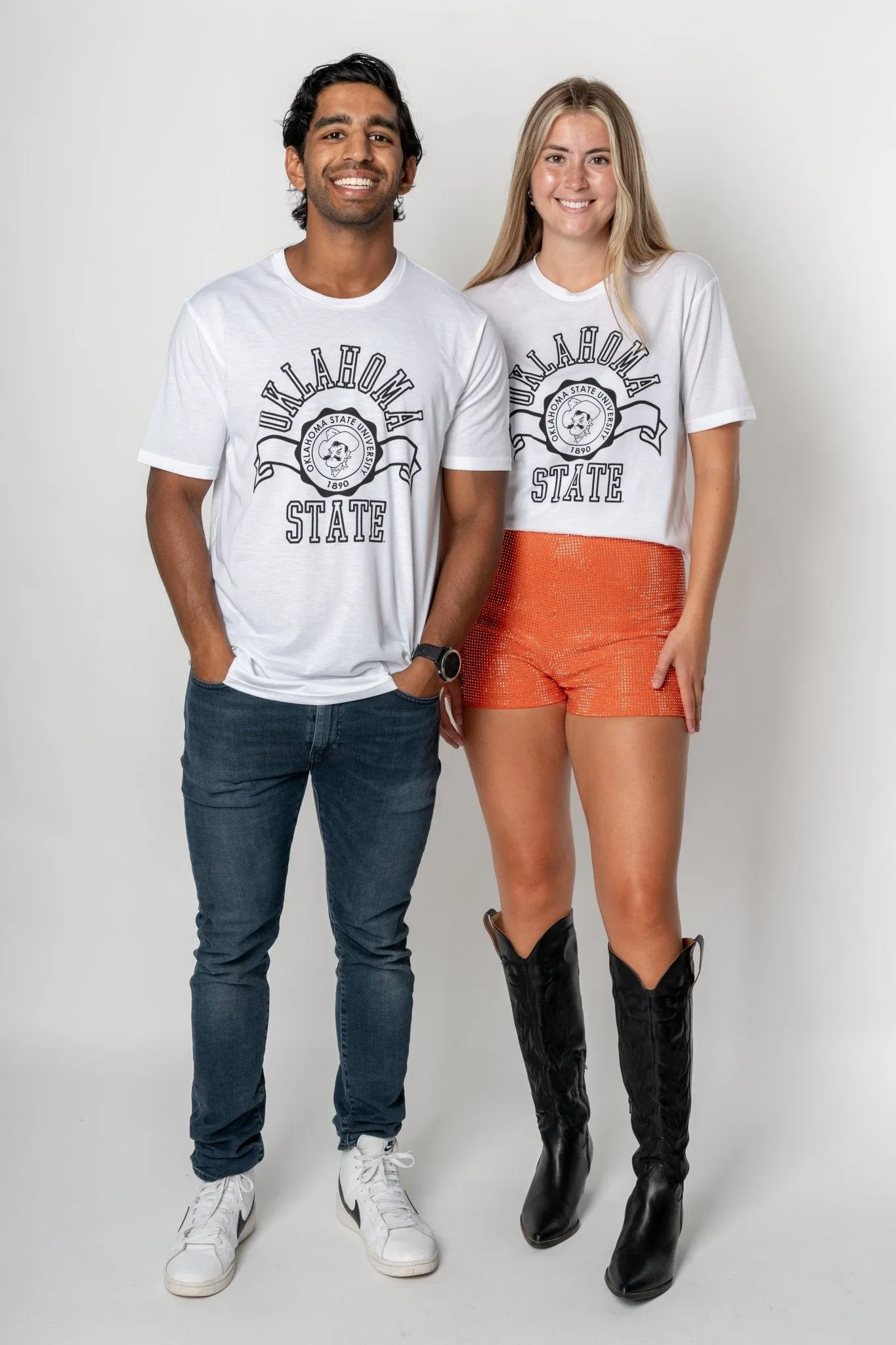 OSU circle Pete unisex t-shirt white