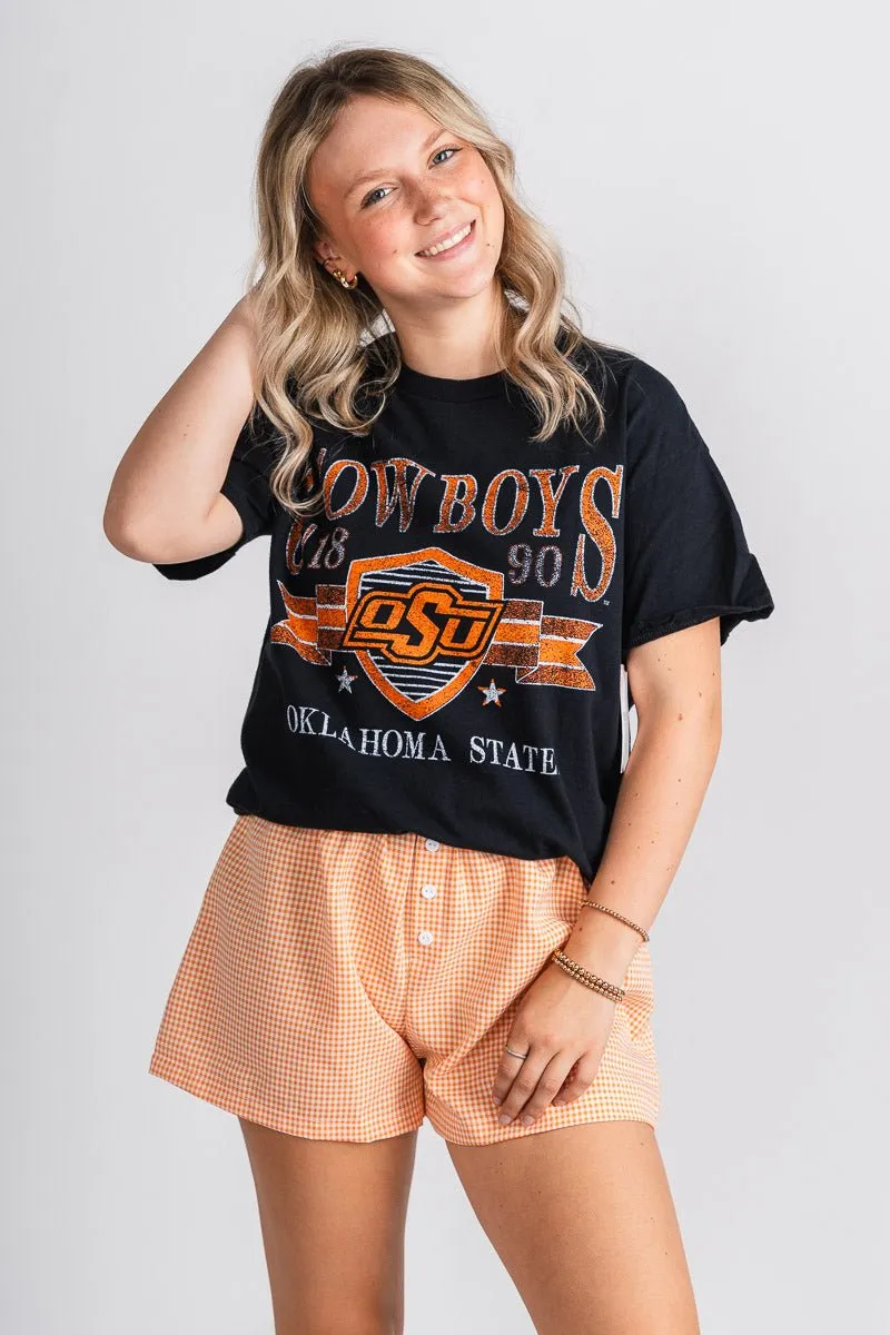 OSU Pep rally thrifted t-shirt black