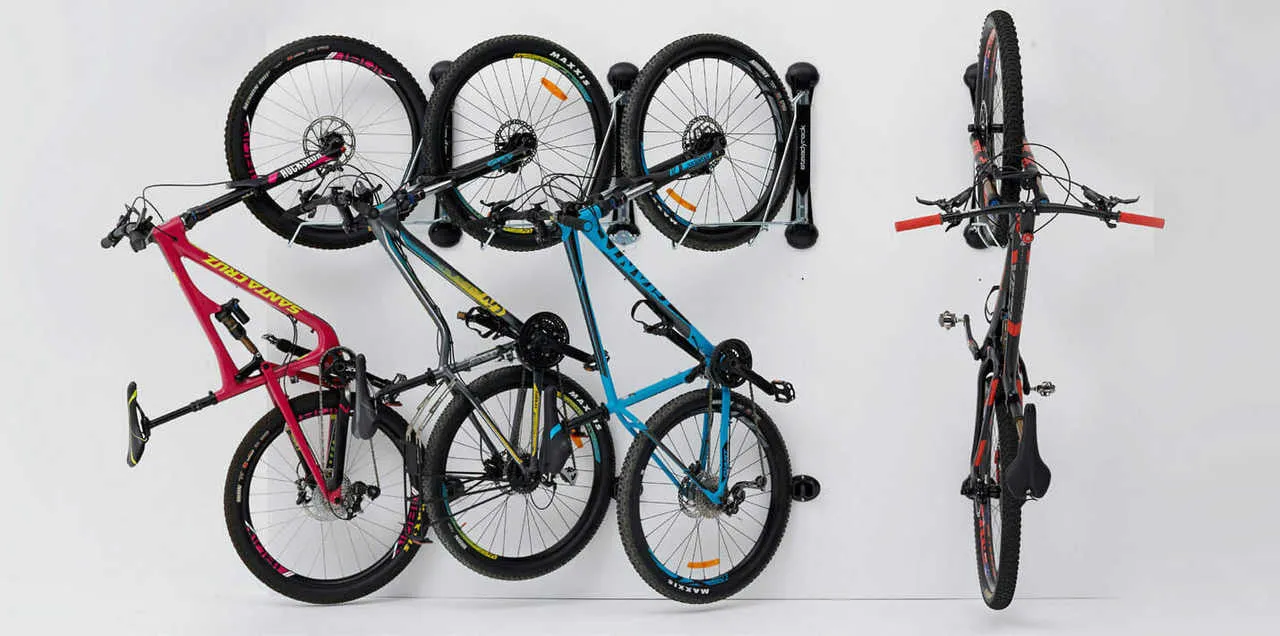 OUTLET | Mountain Bike Wall Rack | Vertical Swivel Storage Mount