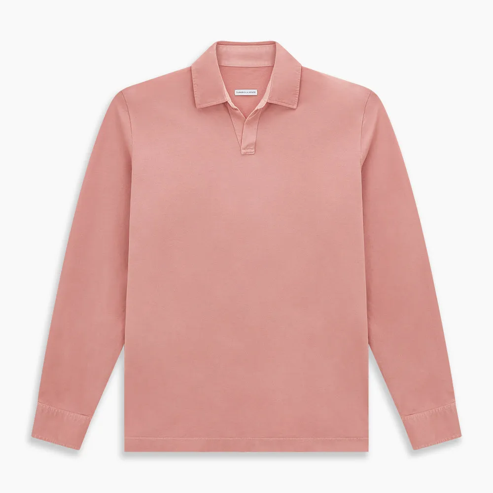 Red Rugby Polo Shirt