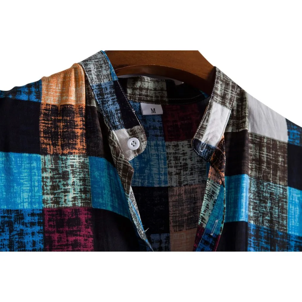 S225 Short Sleeve Printed Beach Shirt