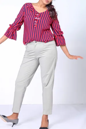 Sage Cotton Stretch Pants