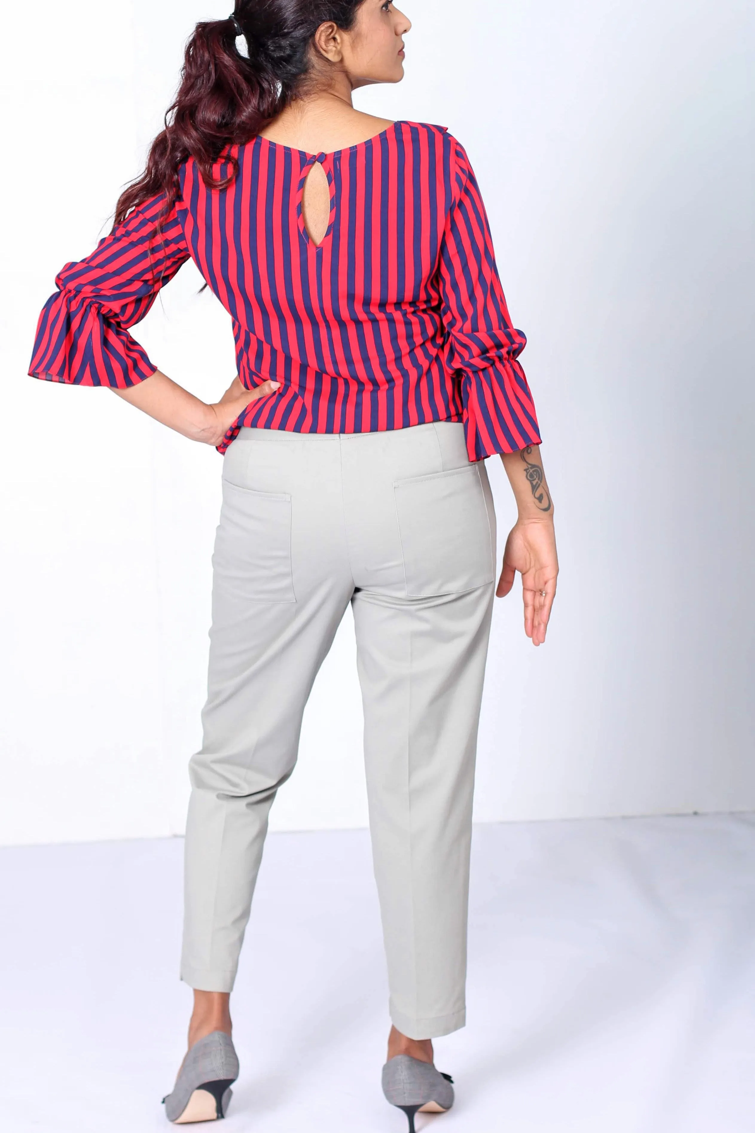 Sage Cotton Stretch Pants
