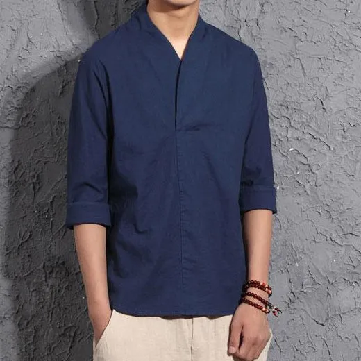 Saishi Authentic Linen Shirt