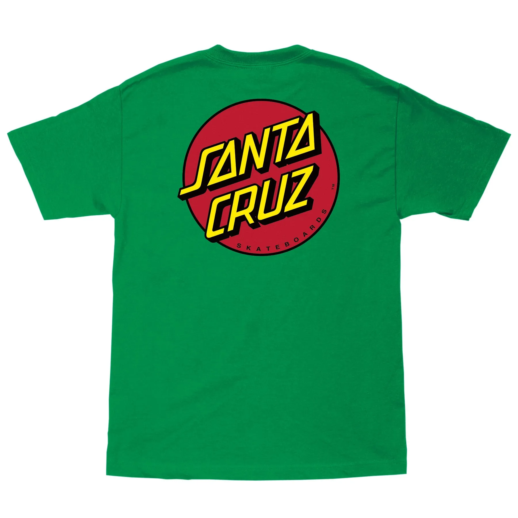 Santa Cruz Classic Dot Regular T-Shirt Kelly Green