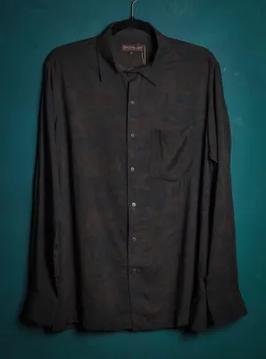 Shirt Men Full Sleeves / Viscose AOP - GOLDEN DRAGON