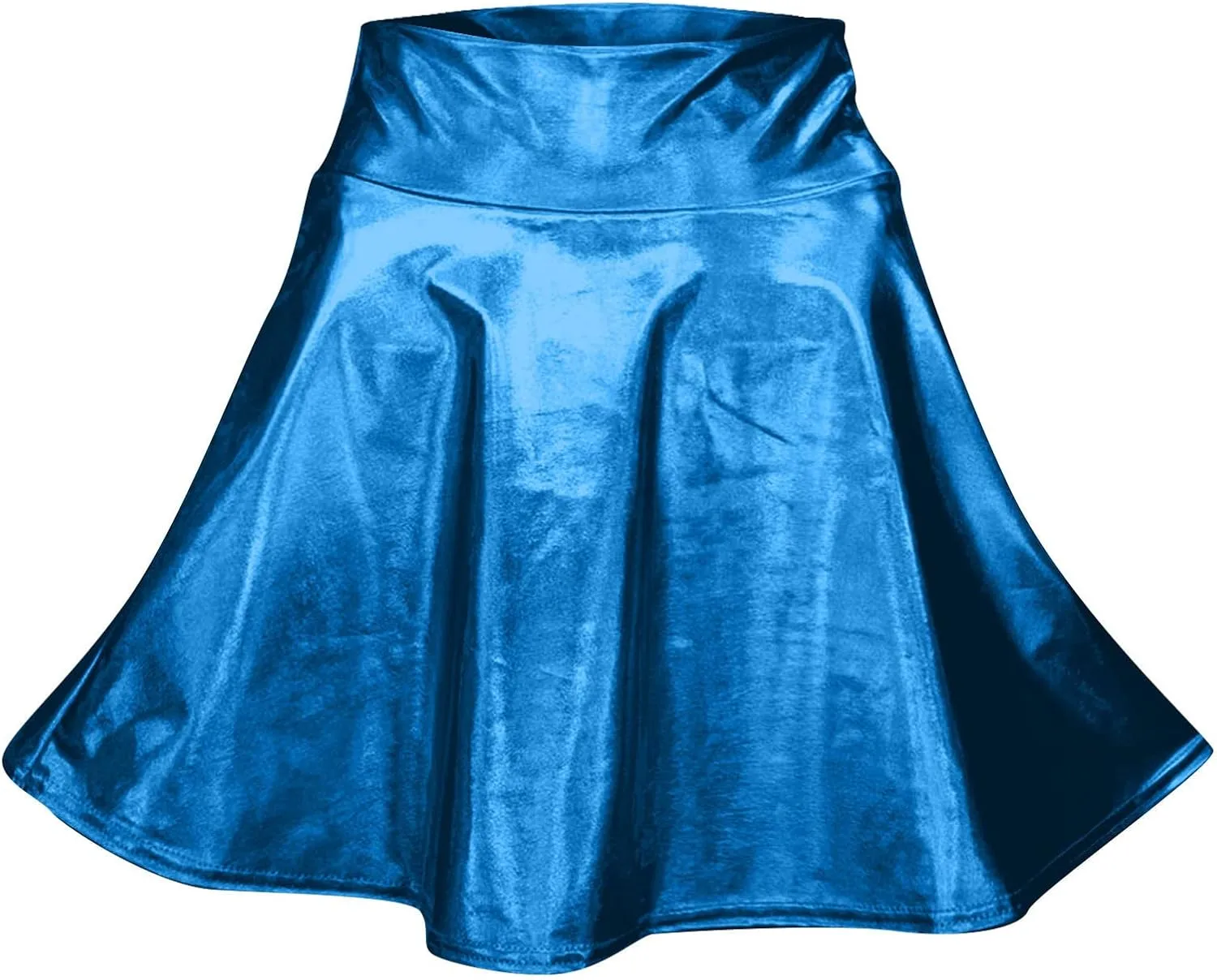 Skirt for Women Latex Mini Short Track Athletic Skater Formal Dance Cosplay Flare Wide Leg Skirt Women 2025