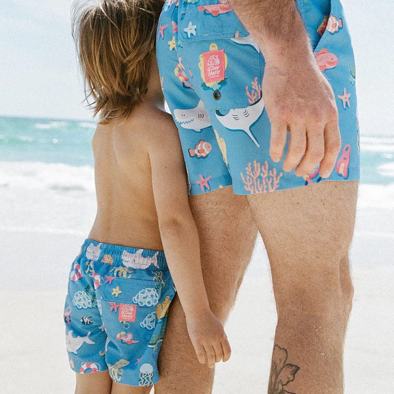 Skwosh Great Barrier Jnr Swim Shorts