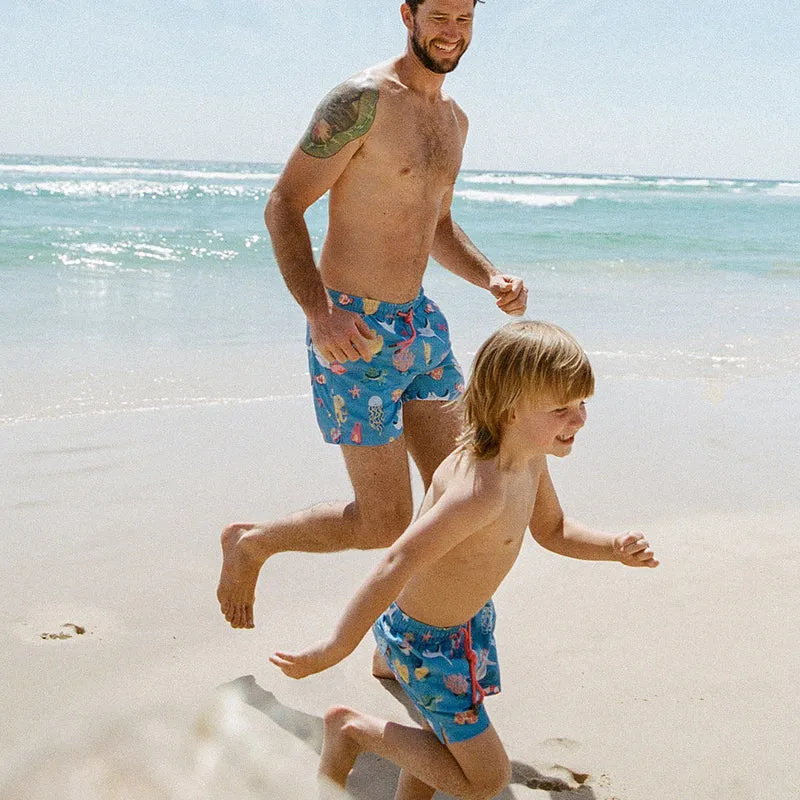 Skwosh Great Barrier Jnr Swim Shorts
