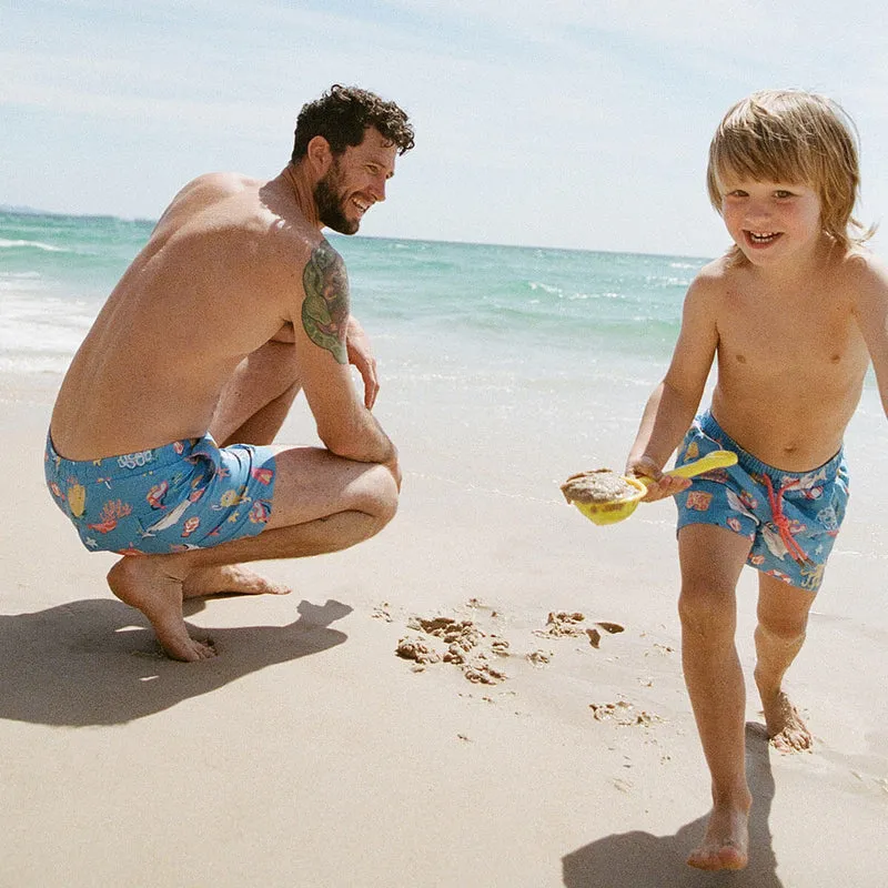 Skwosh Great Barrier Jnr Swim Shorts
