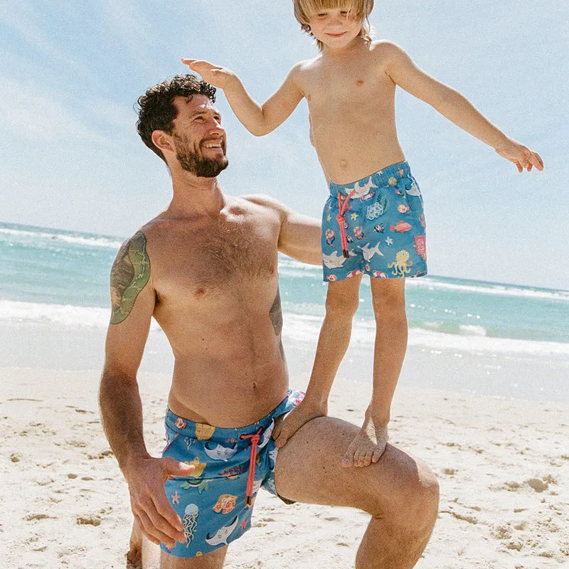 Skwosh Great Barrier Jnr Swim Shorts
